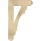 Ekena Millwork Olympic Craftsman Rough Sawn Bracket, Douglas Fir, 4"W x 18"D x 30"H BKT04X18X30OLY04RDF - alternate 2